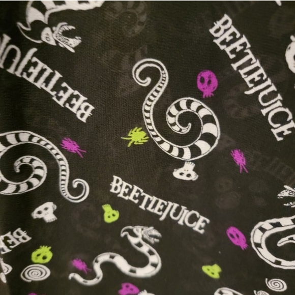 TORRID Beetlejuice Sandworm Button Down Tunic Shirt Size 3 - Picture 14 of 14